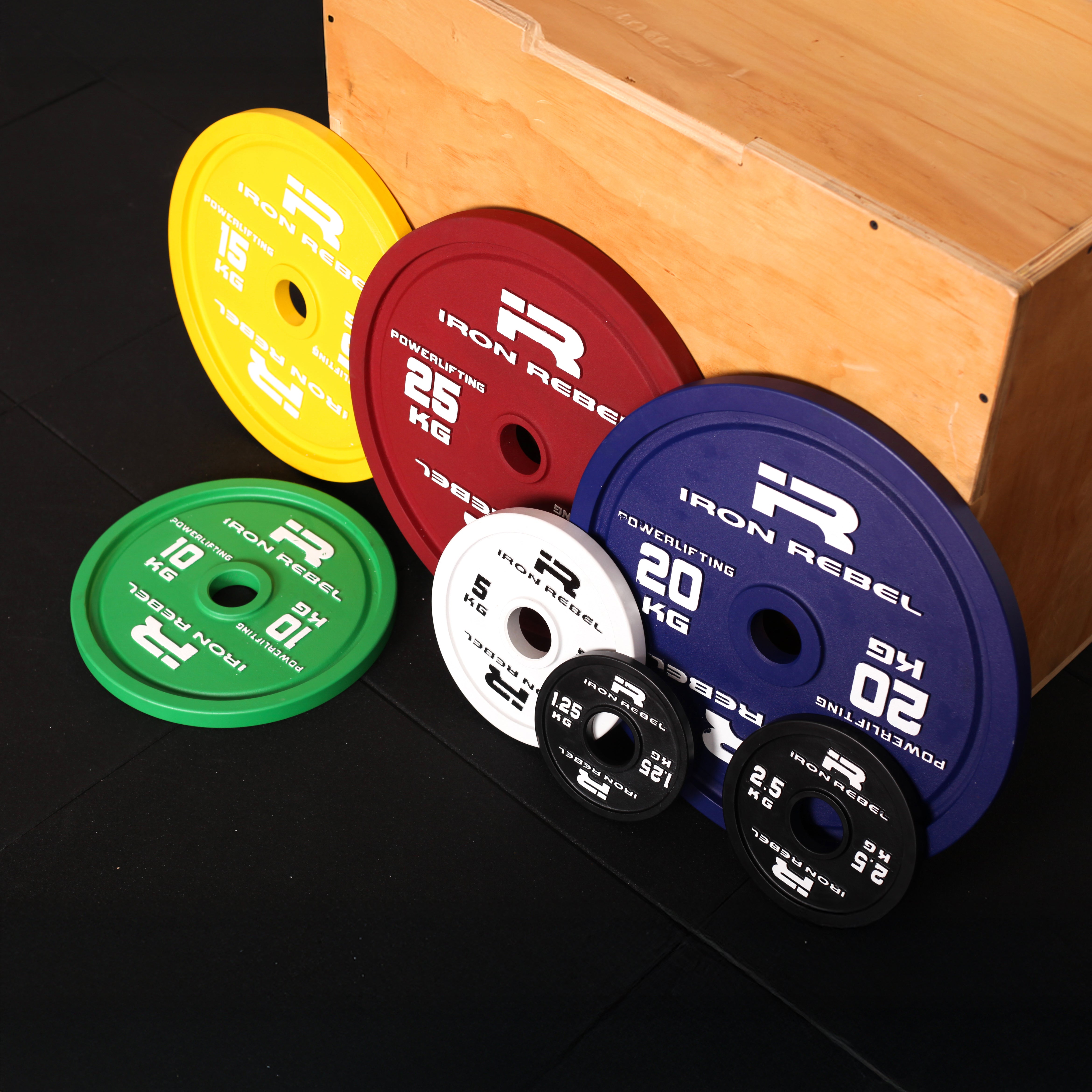 Iron Rebel Calibrated Competition Plate Set (464kg)