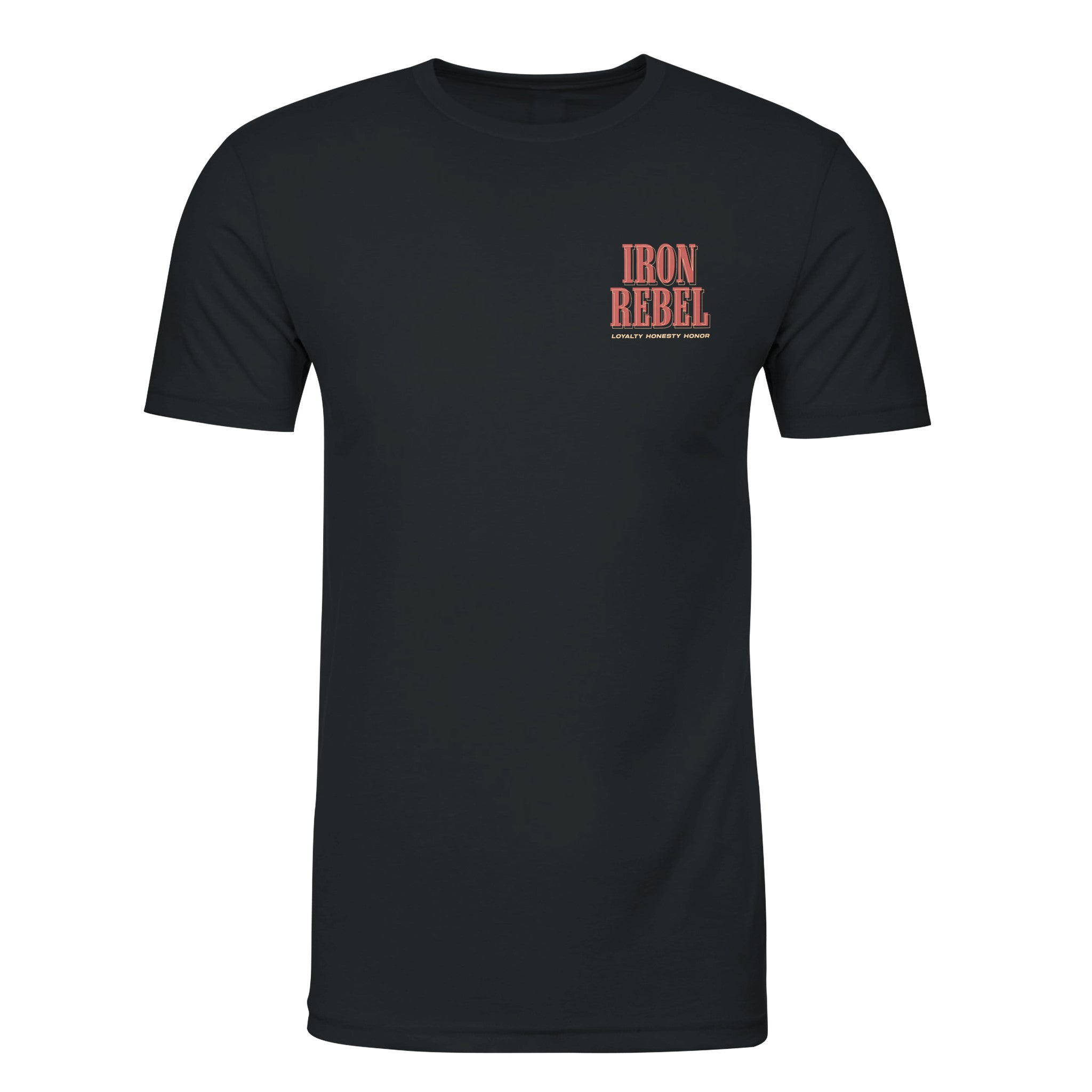 Honor Tee (Black) Premium Fitted Gym T-Shirt