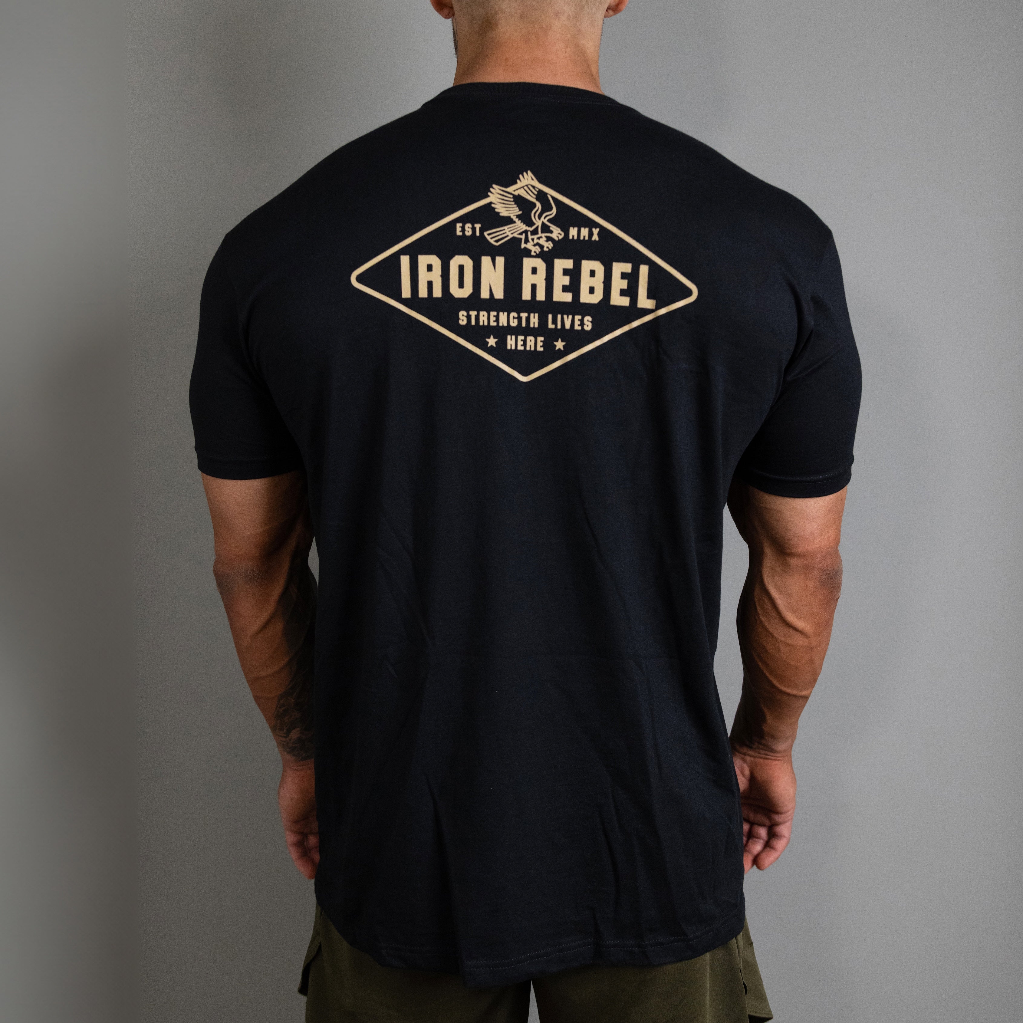 Eagle Badge Tee (Black)