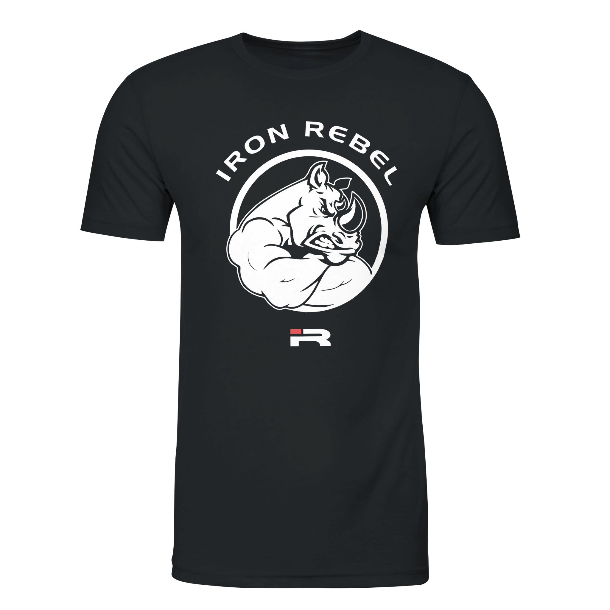 Rhino Power Premium Gym T-Shirt (Black)