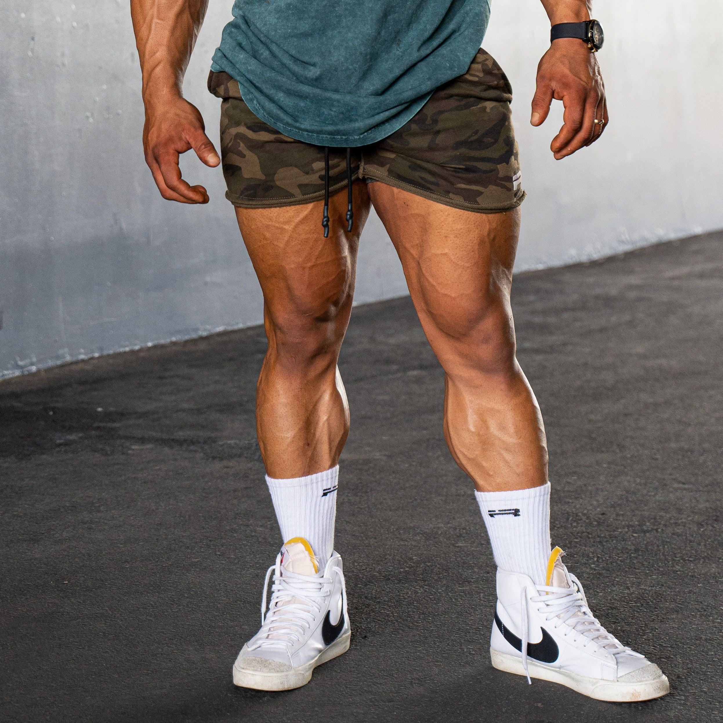 IR Logo Crew Socks (White)