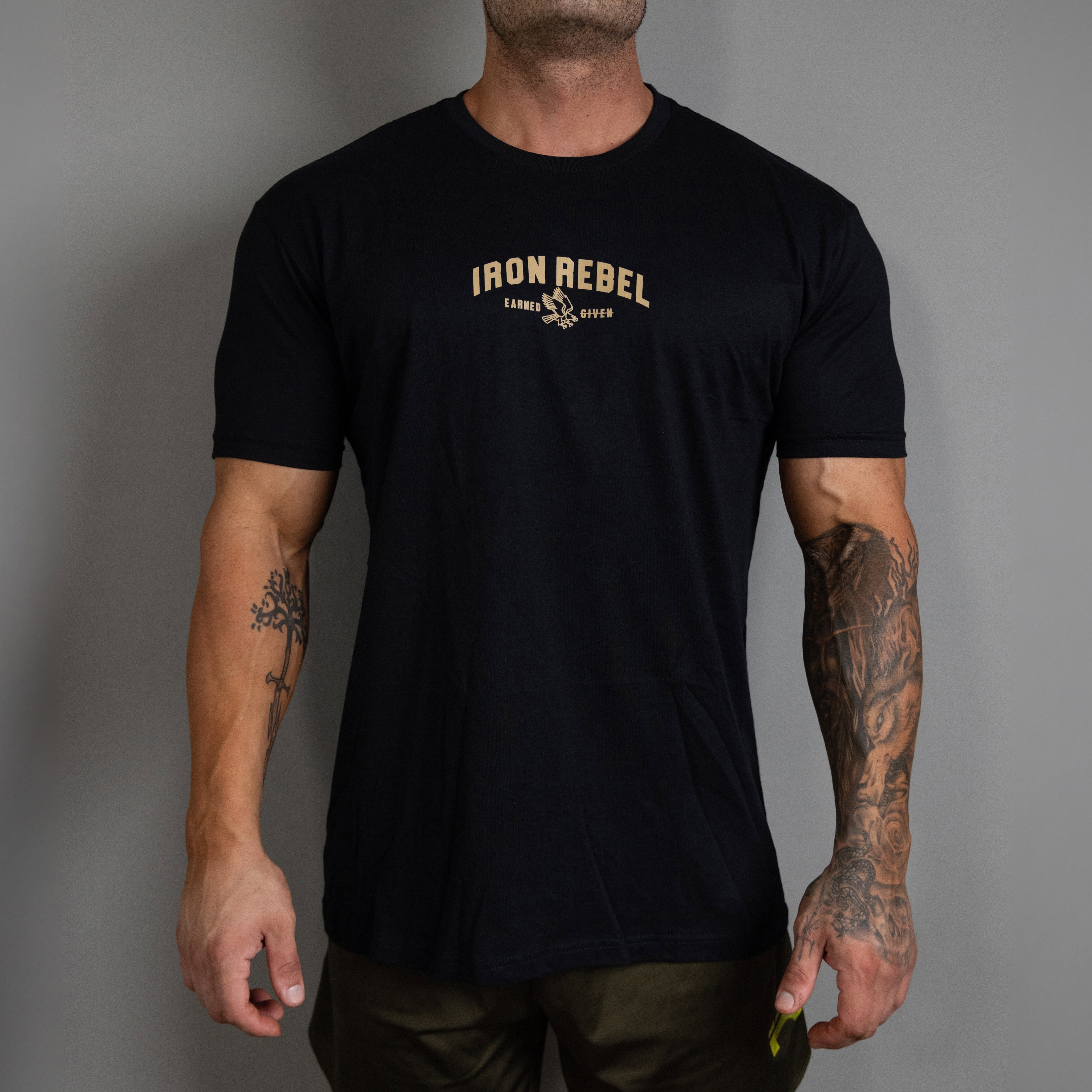 Eagle Badge Tee (Black)