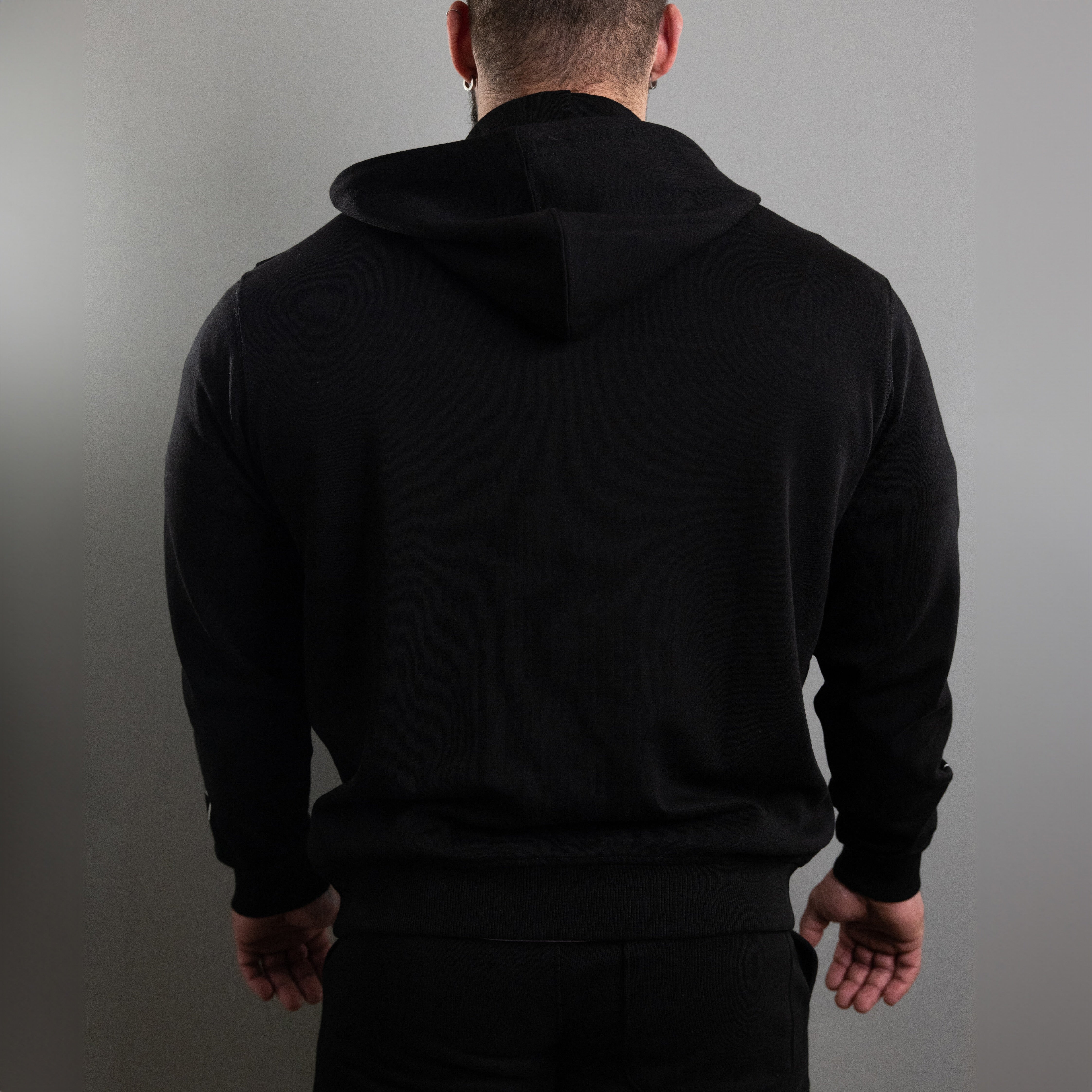 Progress Zip Hoodie (Black)