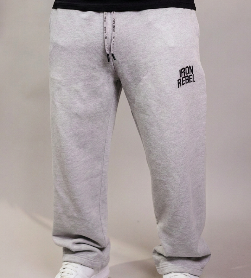 Barbell Heavyweight Sweatpants (Heather Grey)
