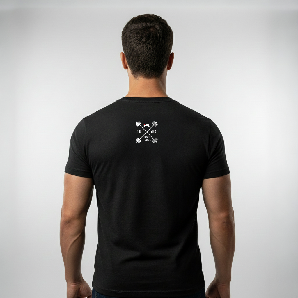 Rhino Power Premium Gym T-Shirt (Black)