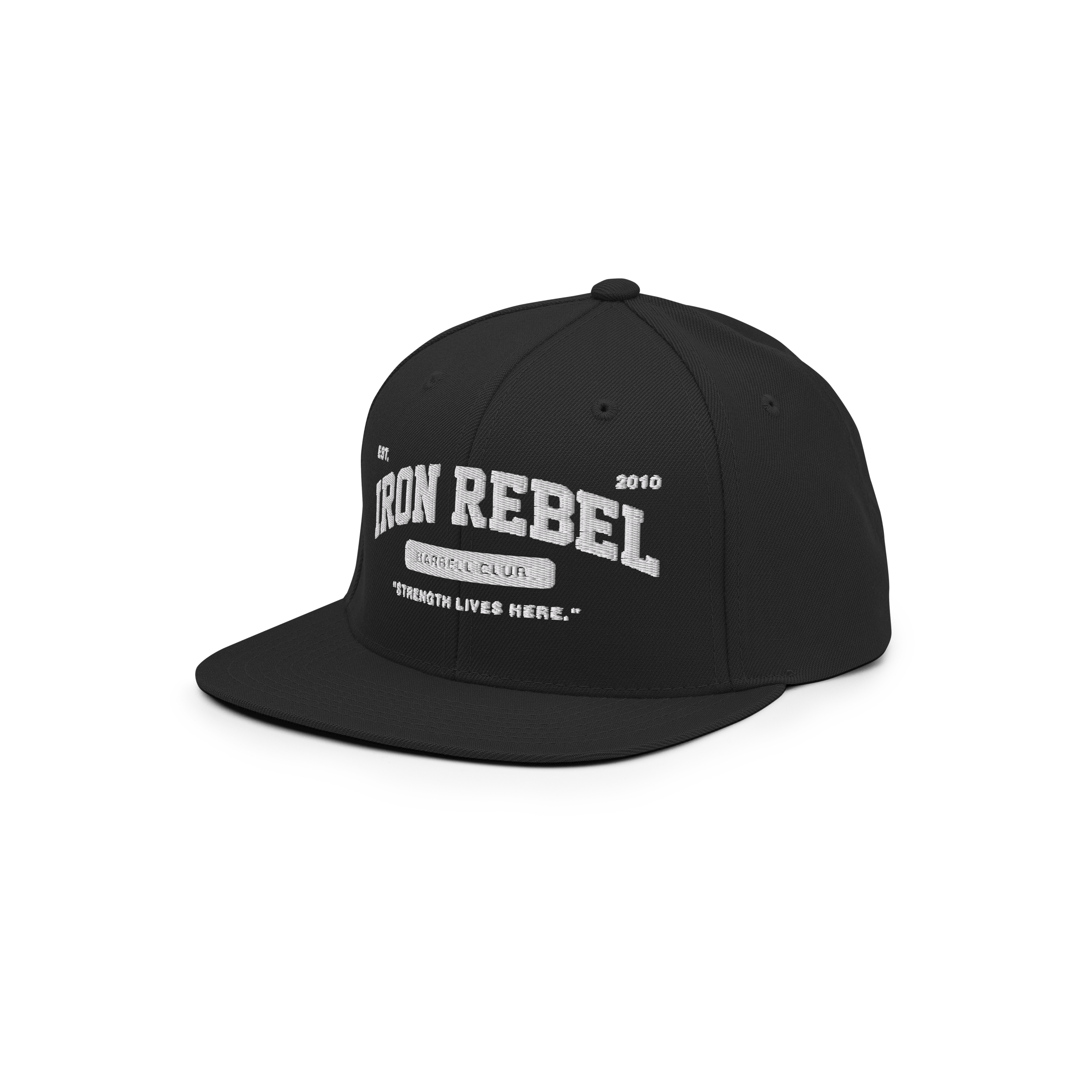 Barbell Club Snapback Hat