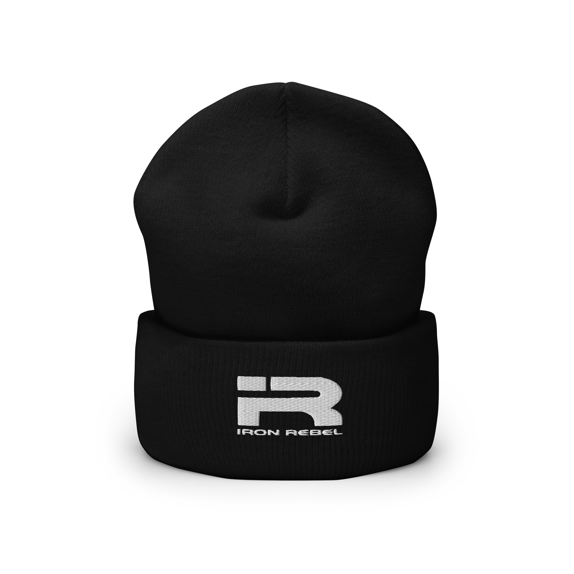 Cuffed Beanie (White Logo)